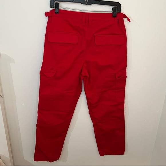 Empyre Red Cargo Pants Size Medium - Picture 3 of 11